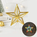 Estrela para árvore de Natal Led com Efeito Cristal Lenogue