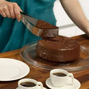 Fatiador de Bolo Aço Inox 304 Design Europeu para Festas e Confeitaria Lenogue