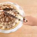 Fatiador de Bolo Aço Inox 304 Design Europeu para Festas e Confeitaria Lenogue