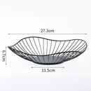 Fruteira de Metal Decorativa Multiuso para Organizar Frutas e Decorar Lenogue