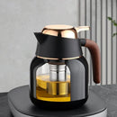 Garrafa Térmica de Inox e Cerâmica para Café e Chá Lenogue