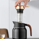 Garrafa Térmica de Inox e Cerâmica para Café e Chá Lenogue