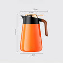 Garrafa Térmica de Inox para Café e Chá com Isolamento a Vácuo Lenogue
