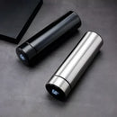 Garrafa Térmica Inox com Sensor de Temperatura Digital Led para Bebidas Lenogue