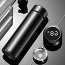 Garrafa Térmica Inox com Sensor de Temperatura Digital Led para Bebidas Lenogue