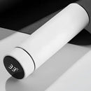 Garrafa Térmica Inox com Sensor de Temperatura Digital Led para Bebidas Lenogue
