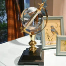Globo de Cristal Europeu Decorativo para Escritório e Sala Lenogue