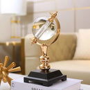 Globo de Cristal Europeu Decorativo para Escritório e Sala Lenogue