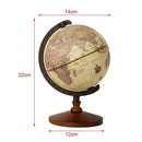 Globo Terrestre Decorativo com Mapa em Inglês para Mesa Lenogue