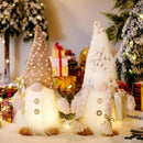 Gnomo de Natal Iluminado com Led para Decoração Lenogue