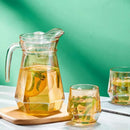 Jarra de Vidro Borossilicato 1.8l com Tampa para Bebidas Lenogue