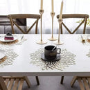 Jogo Americano Texturizado Antiderrapante para Mesa Decorativa Lenogue