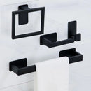 Kit Acessórios para Banheiro de Aço Inox 5 Peças com Fixação Lenogue