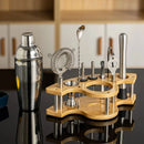 Kit Bartender de Aço Inoxidável com Shaker e Ferramentas Lenogue
