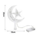 Lâmpada de Led Lua e Estrela para Topo de árvore Lenogue