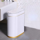 Lixeira Automática Oval 9l com Sensor para Banheiro e Cozinha Lenogue