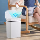 Lixeira Inteligente 15l com Sensor Automático para Banheiro e Cozinha Lenogue