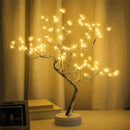 Luminária árvore de Led Decorativa para Quarto, Sala e Mesa Lenogue