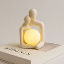 Luminária de Casal Estilo Nórdico para Quarto e Decoração Lenogue