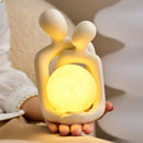 Luminária de Casal Estilo Nórdico para Quarto e Decoração Lenogue