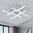 Luminária Led com Design Curvo 3 Cores para Sala e Quarto Lenogue