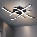 Luminária Led com Design Curvo 3 Cores para Sala e Quarto Lenogue