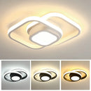 Lustre Led de Teto Moderno com 3 Cores para Quarto e Sala Lenogue