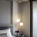 Lustre Pendente de Vidro com Led para Sala e Quarto Lenogue