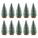Mini árvore de Natal Pinheiro Nevado para Decoração Natalina Lenogue