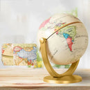 Mini Globo Terrestre Retrô para Decoração de Estante Lenogue