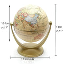 Mini Globo Terrestre Retrô para Decoração de Estante Lenogue