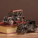 Miniatura de Carro Antigo em Metal para Decoração Retrô Lenogue