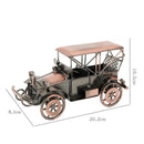Miniatura de Carro Antigo em Metal para Decoração Retrô Lenogue