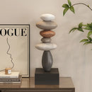 Miniaturas Decorativas em Resina para Escritório e Sala Estilo Moderno Lenogue
