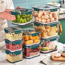 Organizador de Geladeira Transparente com Marcador de Data para Alimentos Lenogue