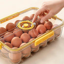 Organizador de Geladeira Transparente com Marcador de Data para Alimentos Lenogue