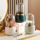 Organizador Porta Pincéis de Maquiagem Giratório com Design Moderno Lenogue