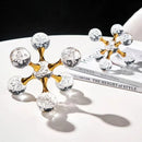 Ornamento de Cristal Molecular para Decoração de Mesa Lenogue