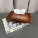 Porta Lenços de Mesa em Madeira de Nogueira Estilo Escandinavo Lenogue