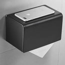 Porta Papel Higiênico com Tampa e Suporte Celular em Aço Inox Lenogue