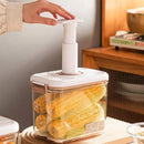 Pote Hermético com Tampa e Selador a Vácuo para Alimentos Lenogue