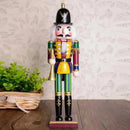 Quebra Nozes Soldado de Madeira 30cm para Decoração Natalina Lenogue