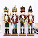 Quebra Nozes Soldado de Madeira 30cm para Decoração Natalina Lenogue