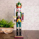 Quebra Nozes Soldado de Madeira 30cm para Decoração Natalina Lenogue
