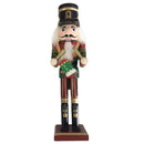 Quebra Nozes Soldado de Madeira 30cm para Decoração Natalina Lenogue