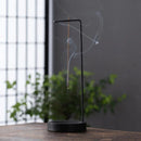 Suporte de Incenso Invertido de Madeira e Metal para Aromaterapia Lenogue