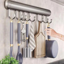 Suporte de Parede para Organização de Utensílios de Cozinha Lenogue