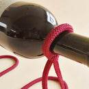 Suporte de Vinho em Forma de Cordas para Cozinha e Bar Lenogue