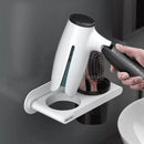 Suporte para Secador de Cabelo de Parede com Compartimentos Lenogue