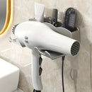 Suporte para Secador de Cabelo sem Perfuração Fixação Adesiva Lenogue